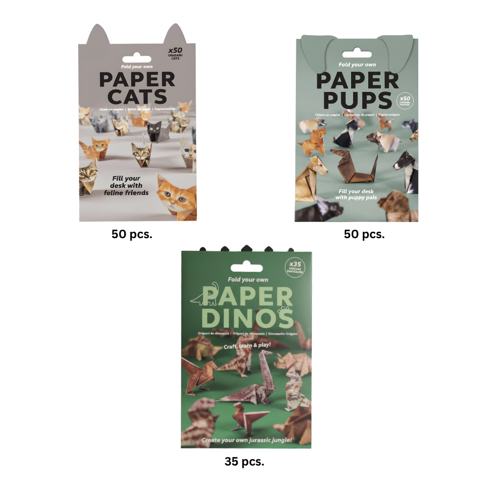 3D Pet Origami Paper - Ozerty