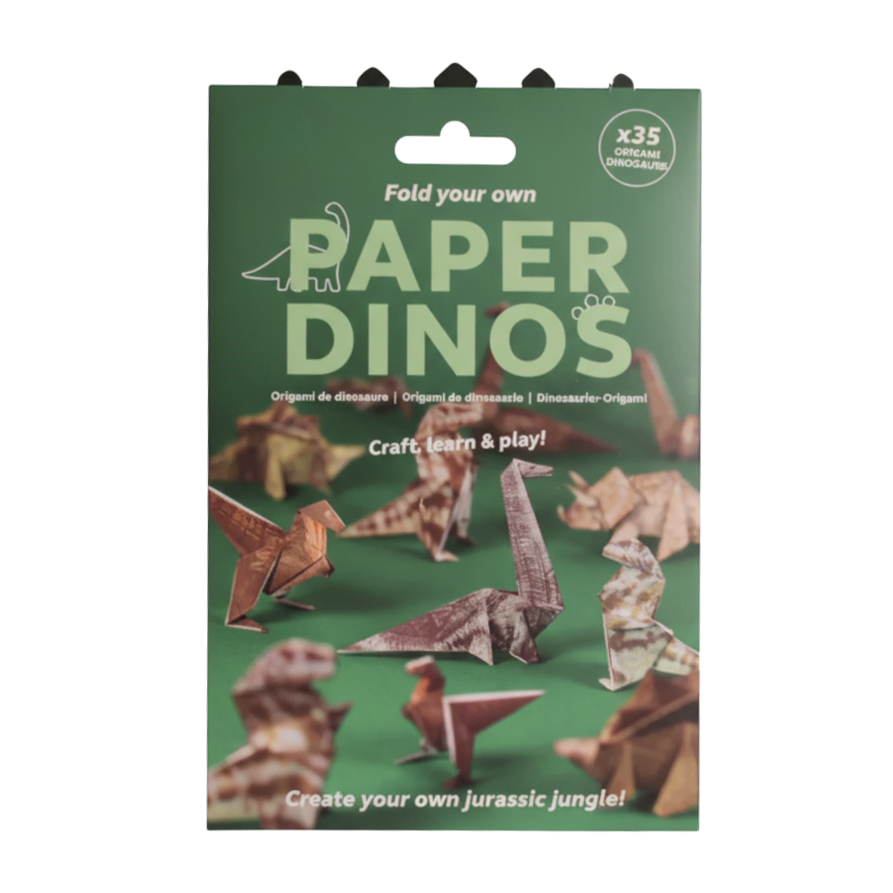 3D Pet Origami Paper -Dinosaur - Ozerty