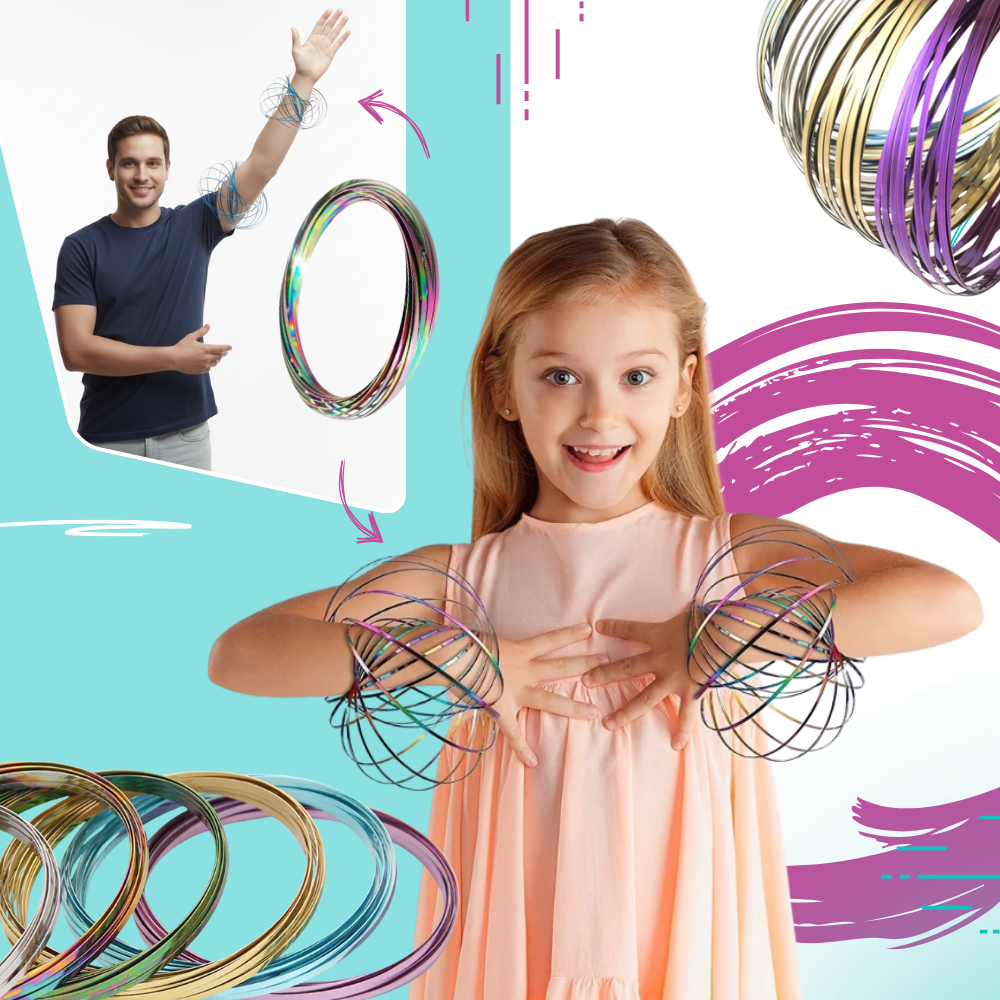 3D Stainless Arm Slinky - Ozerty