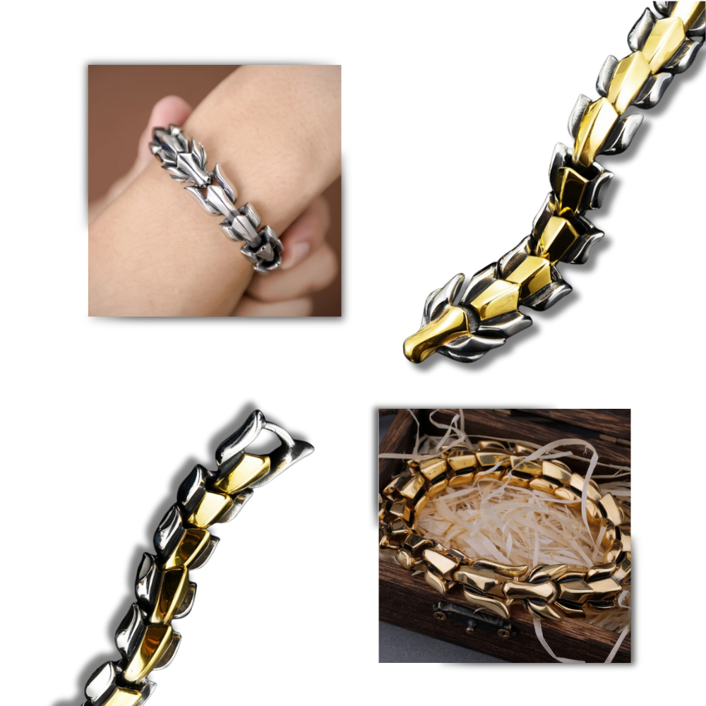 Adjustable Midgard Dragon Bracelet - Ozerty