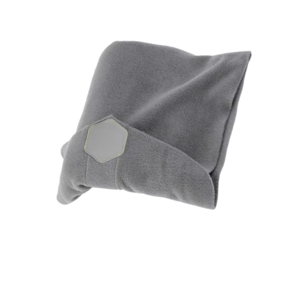 Adjustable Travel Neck Pillow -Gray - Ozerty