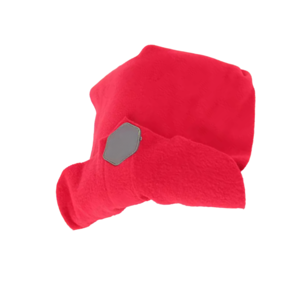 Adjustable Travel Neck Pillow -Red - Ozerty