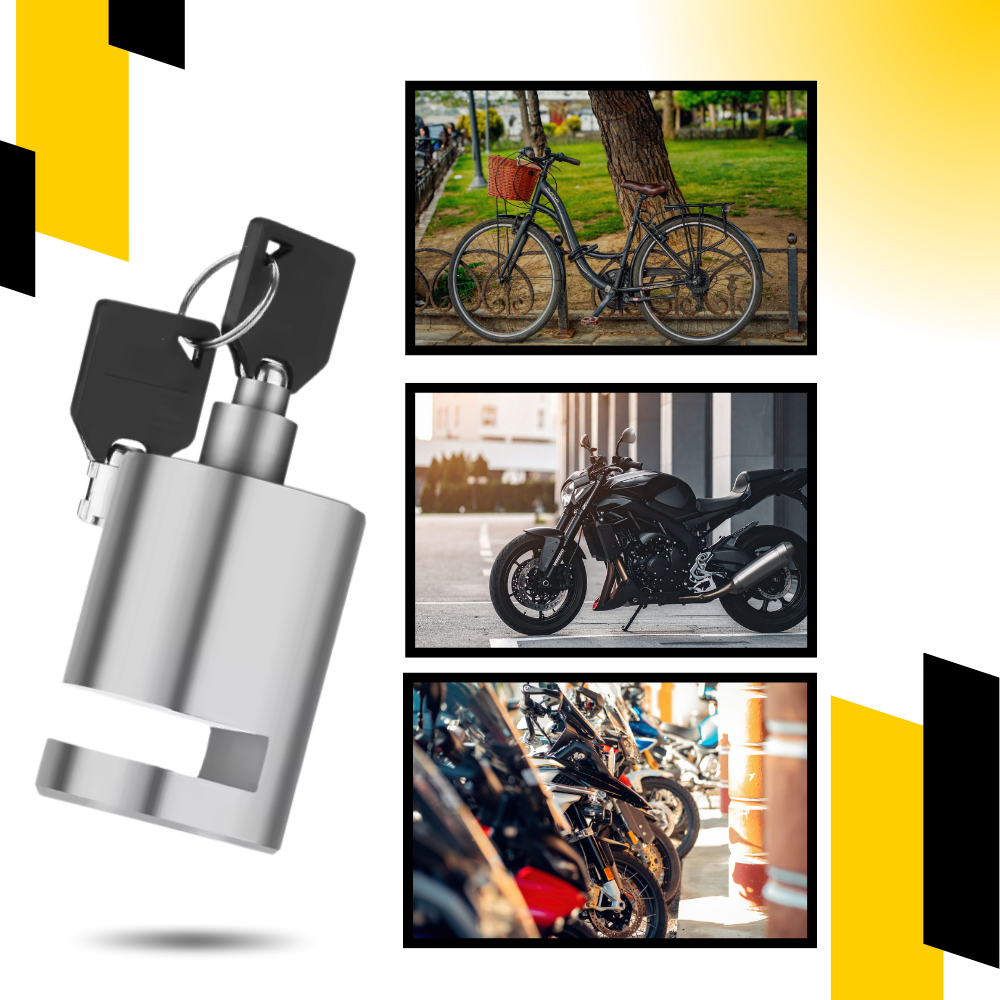 Aluminum Anti Theft Bike Lock - Ozerty