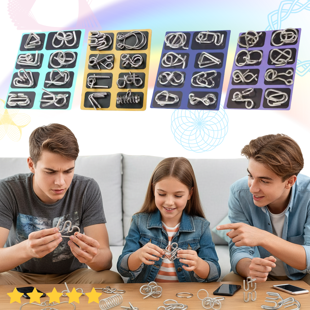 Brain Tease Lock Puzzle - Ozerty