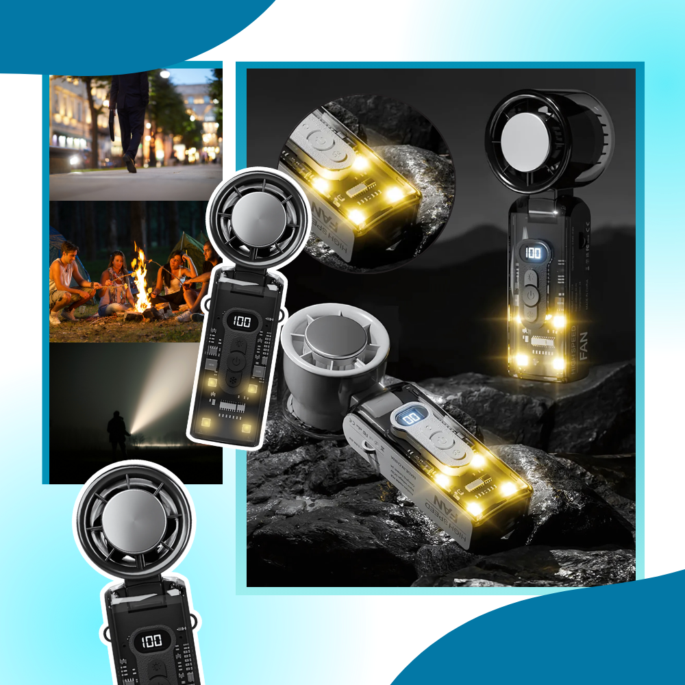 Breeze Mini Turbo Fan - Ozerty