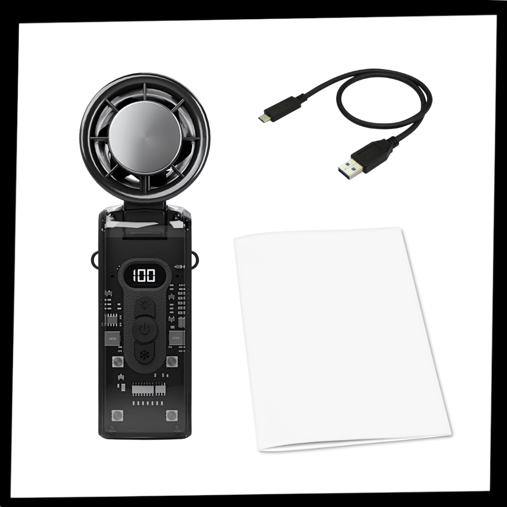 Breeze Mini Turbo Fan - Ozerty