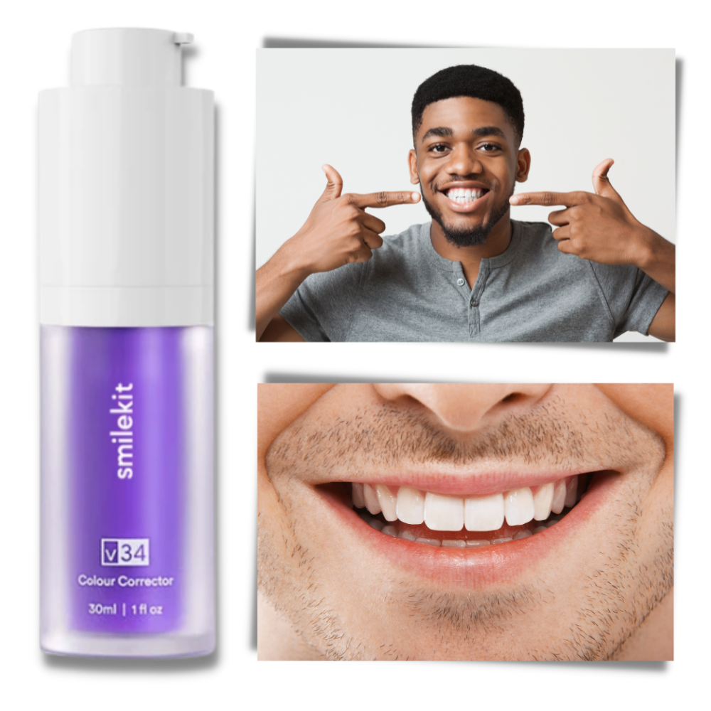 Brightening Purple Toothpaste  - Ozerty