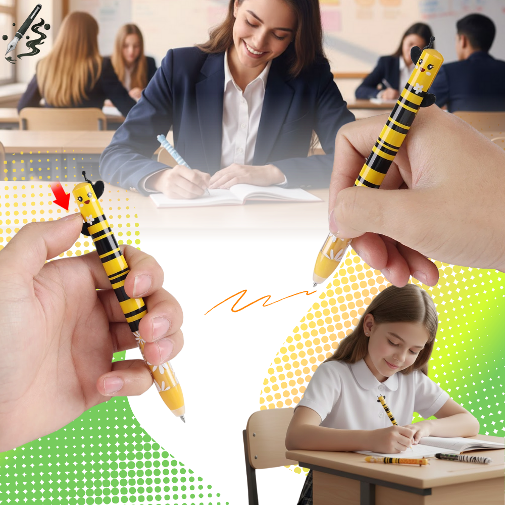 Cartoon Festive Heat Erase Pens - Ozerty