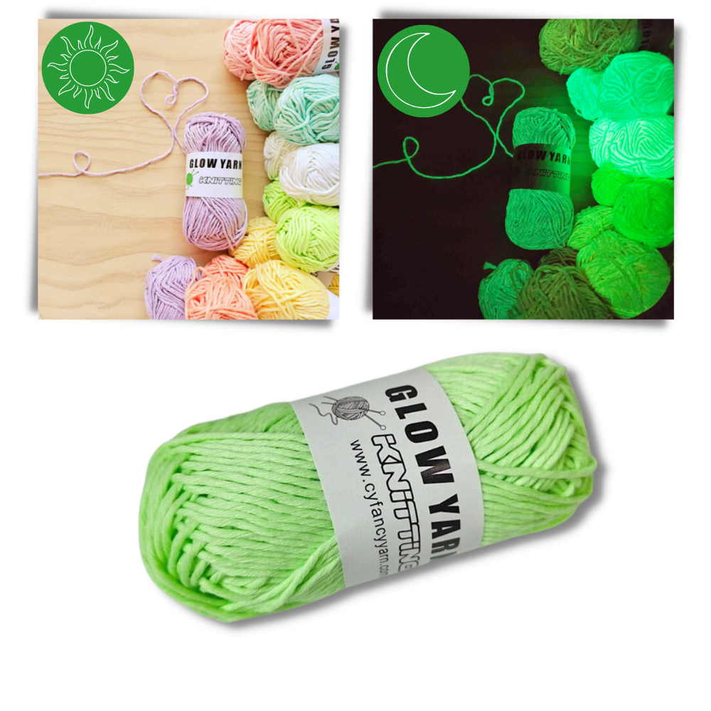 Colorful Soft Glow Yarn - Ozerty