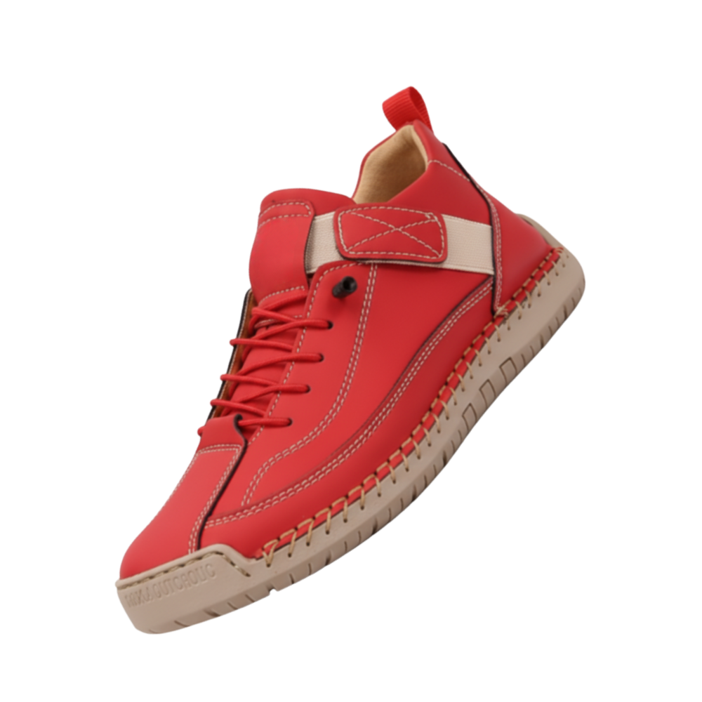 Cradled Walk Ortho Sneakers -Red Men - Ozerty