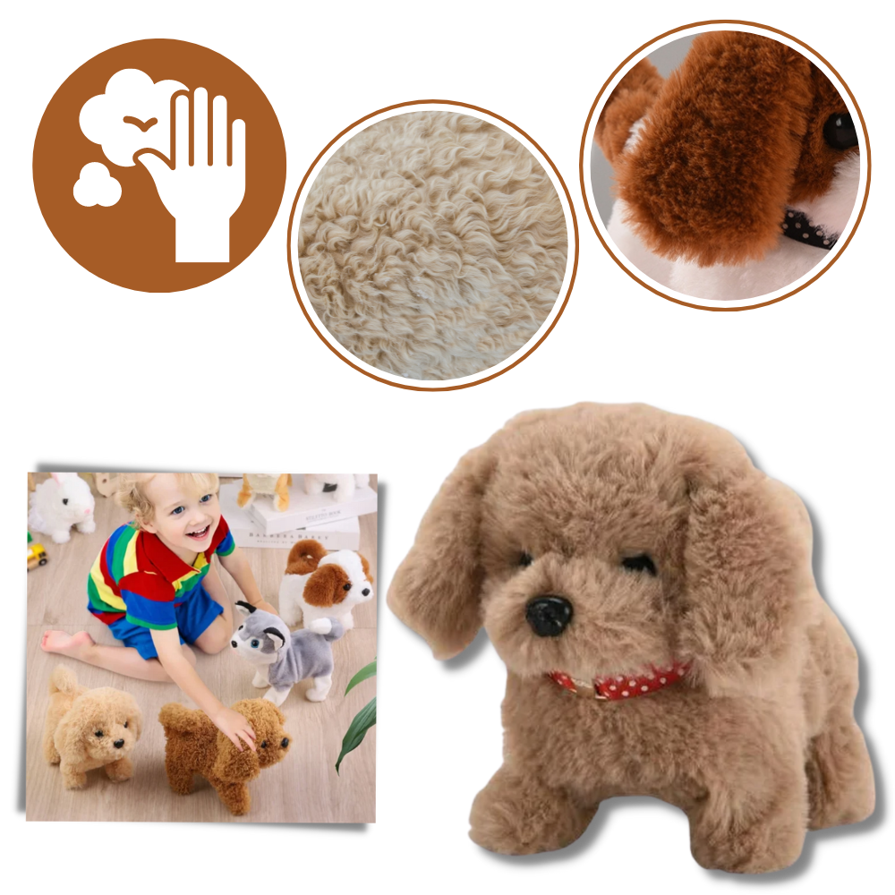 Cuddly Interactive Puppy Toy - Ozerty