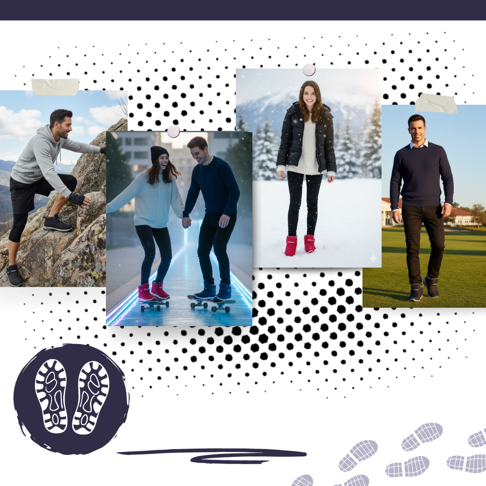 Cushioned Winter Thermal Boots - Ozerty