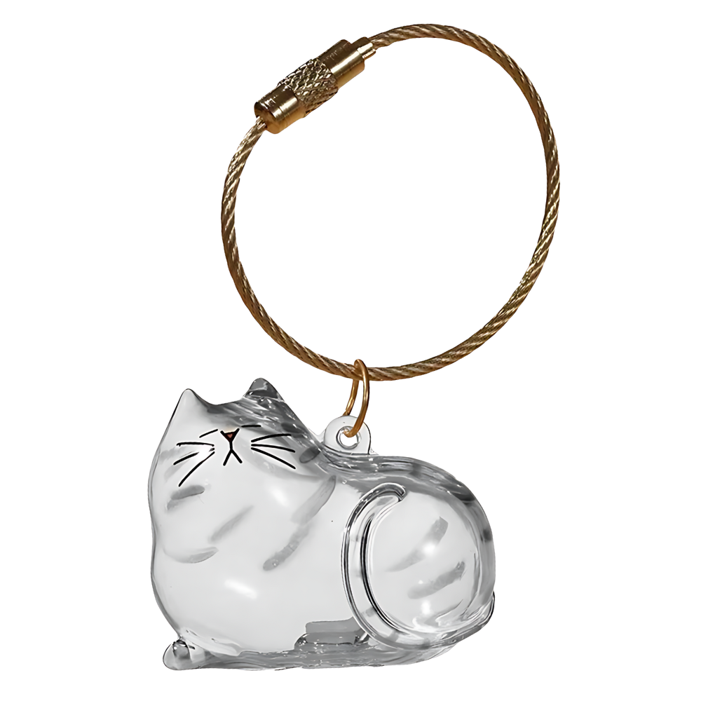 Cute Fluff Fur Capsule -Sleeping White - Ozerty