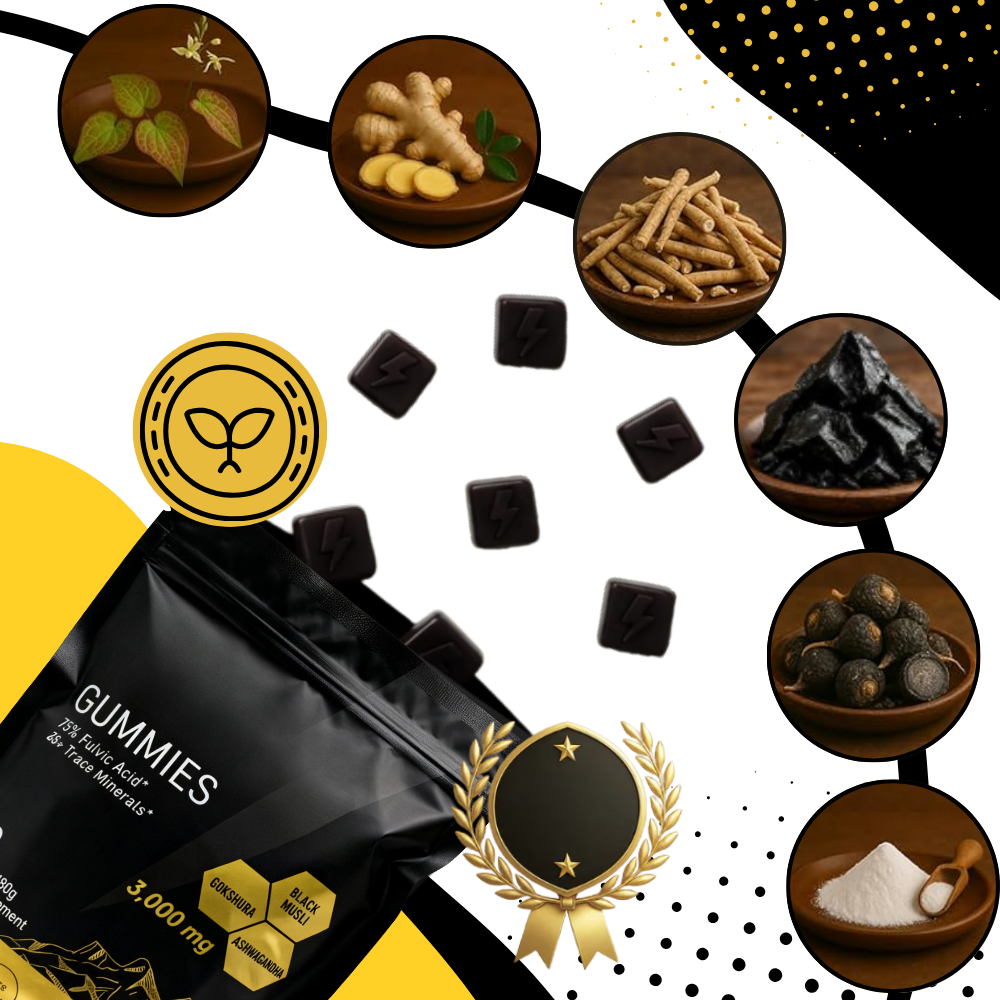 Daily Vitality Ashwagandha Gummies Supplement - Ozerty
