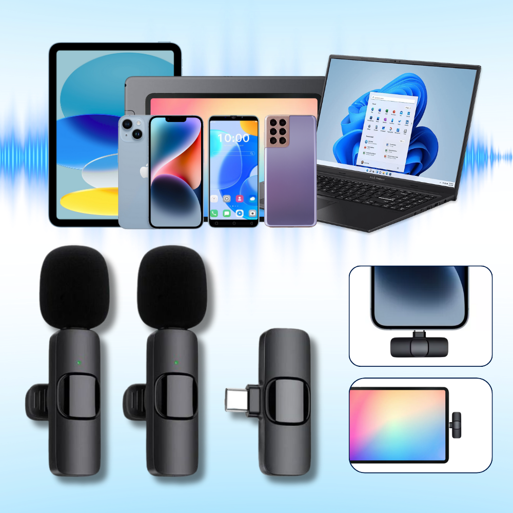 Dual Noise Cancellation Mic - Ozerty