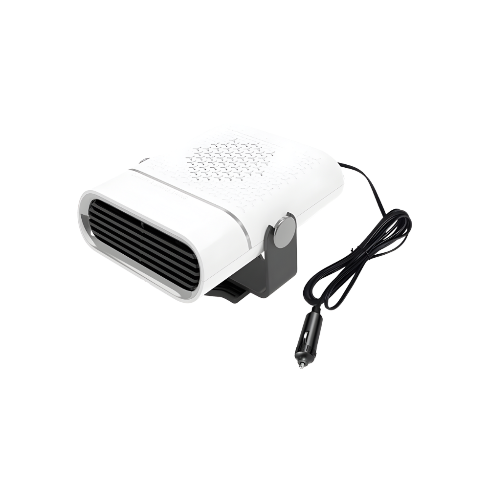 Dual Portable Car Defroster -White - Ozerty