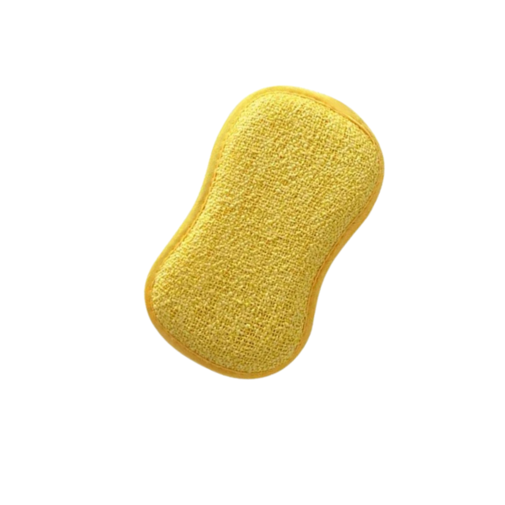Durable Reusable Dish Sponge -Yellow - Ozerty