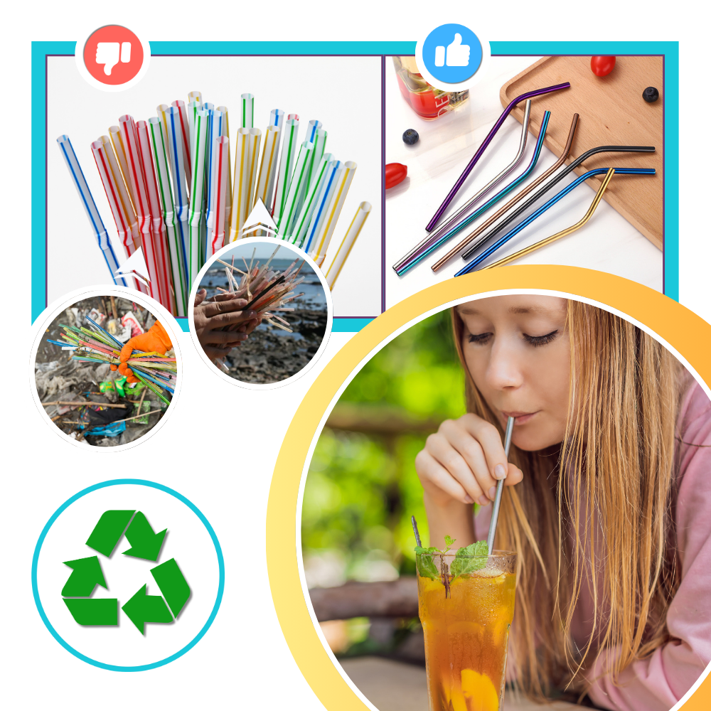 Eco Sip Drinking Straw - Ozerty