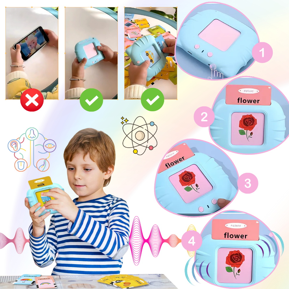 Educational Talking Flash Cards - Ozerty