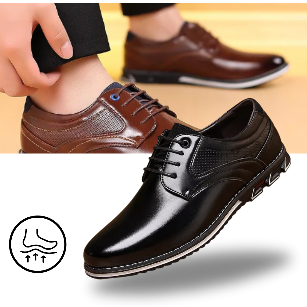 Gatsby shoes Derby shoes men Leather shoes men Orthopedic shoes