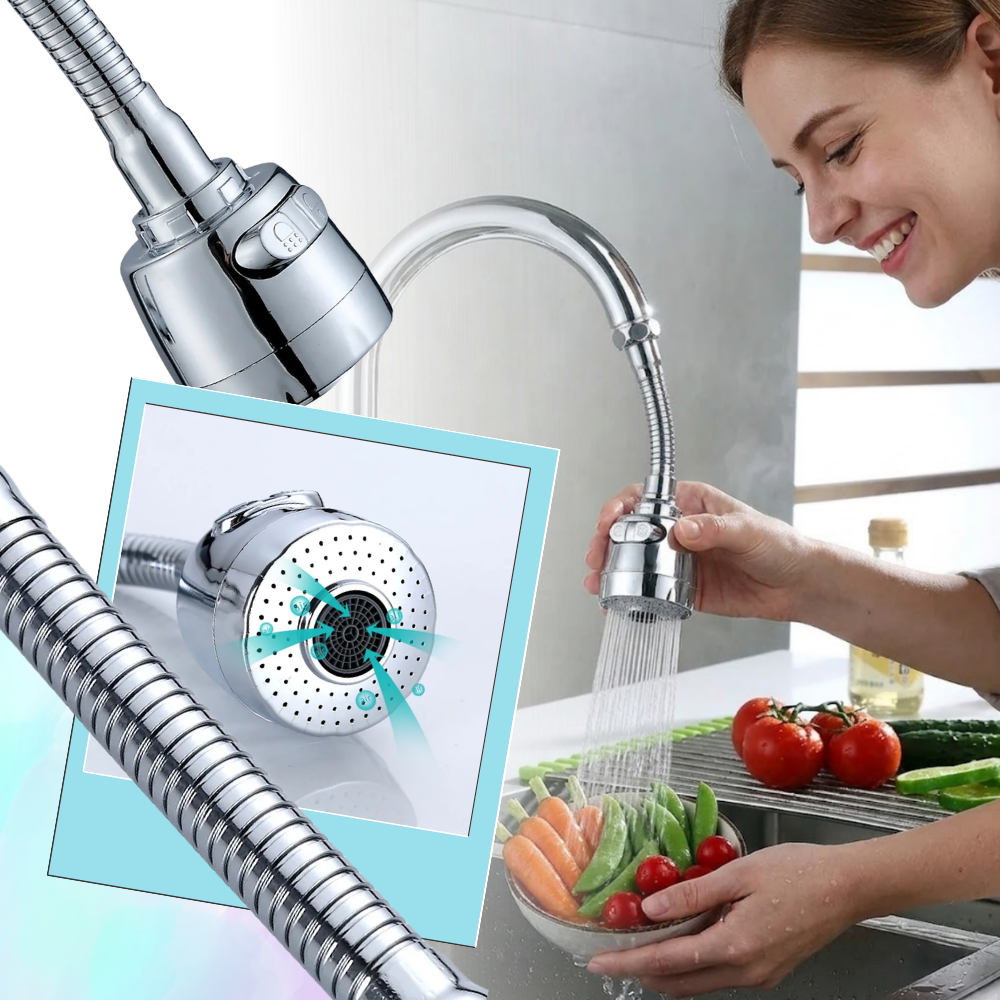 Effortless High Pressure Kitchen Faucet Aerator - Ozerty