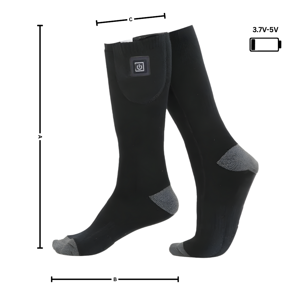 Ergonomic Electric Heating Socks - Ozerty