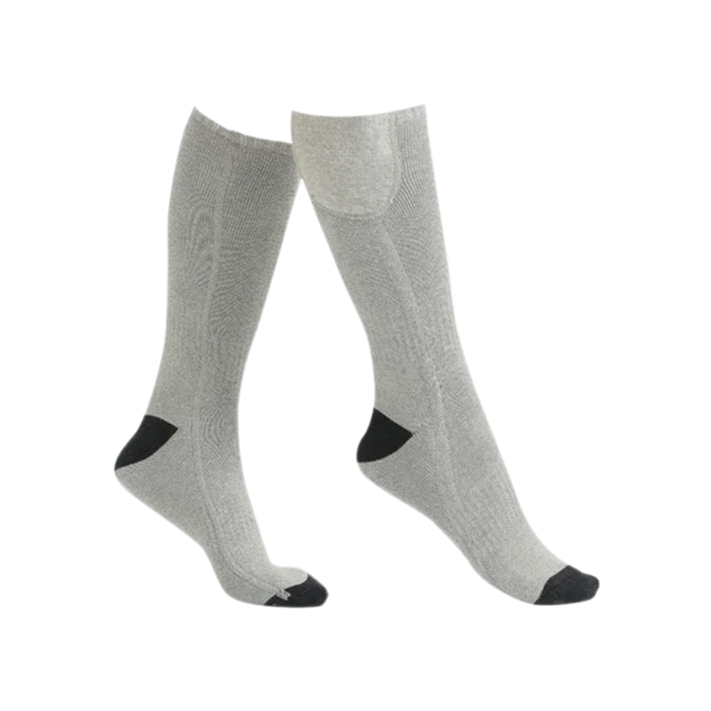 Ergonomic Electric Heating Socks -Gray - Ozerty