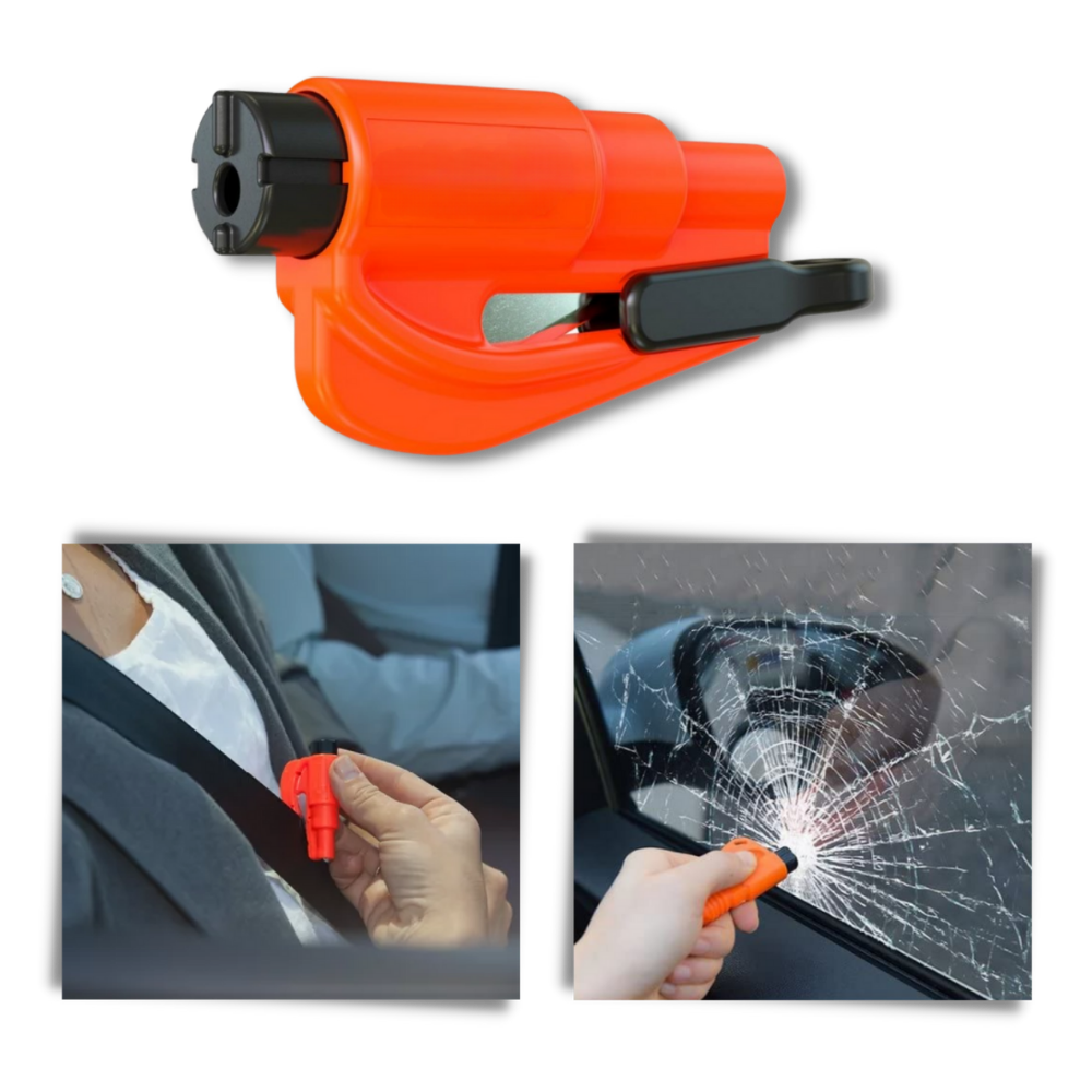 Essential 2-in-1 Car Breaker Tool - Ozerty