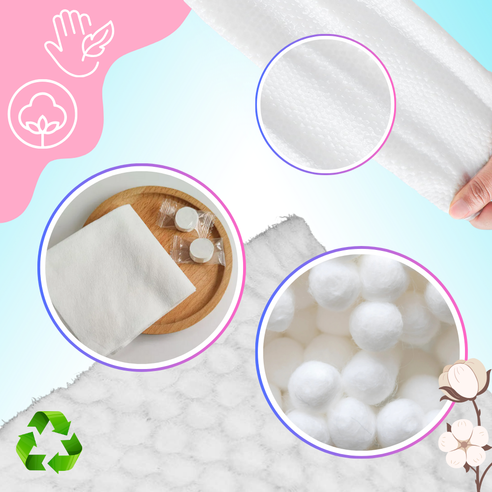 Gentle Cotton Compressed Towels - Ozerty