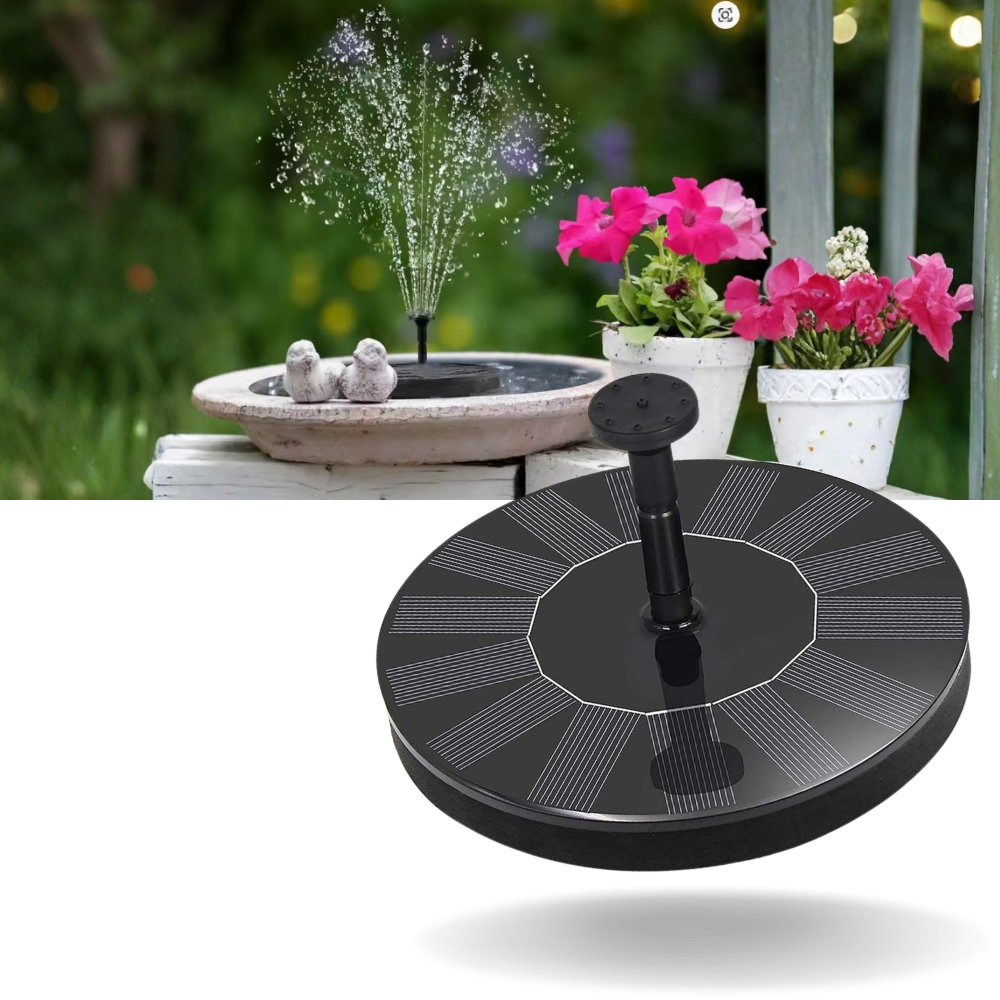 Instant Charm Garden Floating Solar Fountain - Ozerty