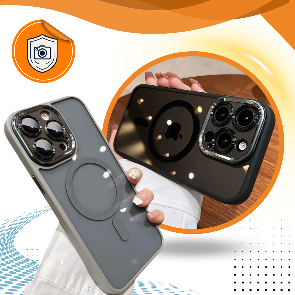 Iphone Magnetic Shockproof Case - Ozerty
