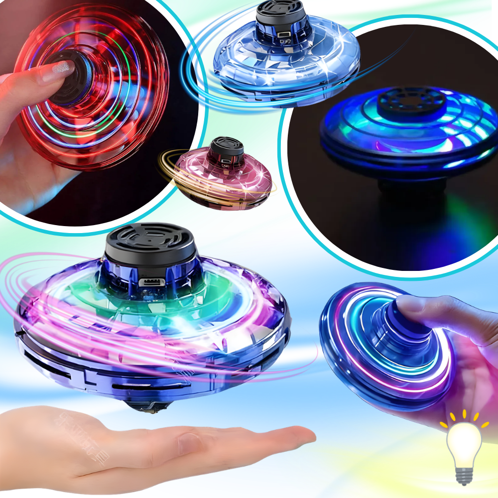 Launch The Fun UFO Mini Drone Spinner - Ozerty