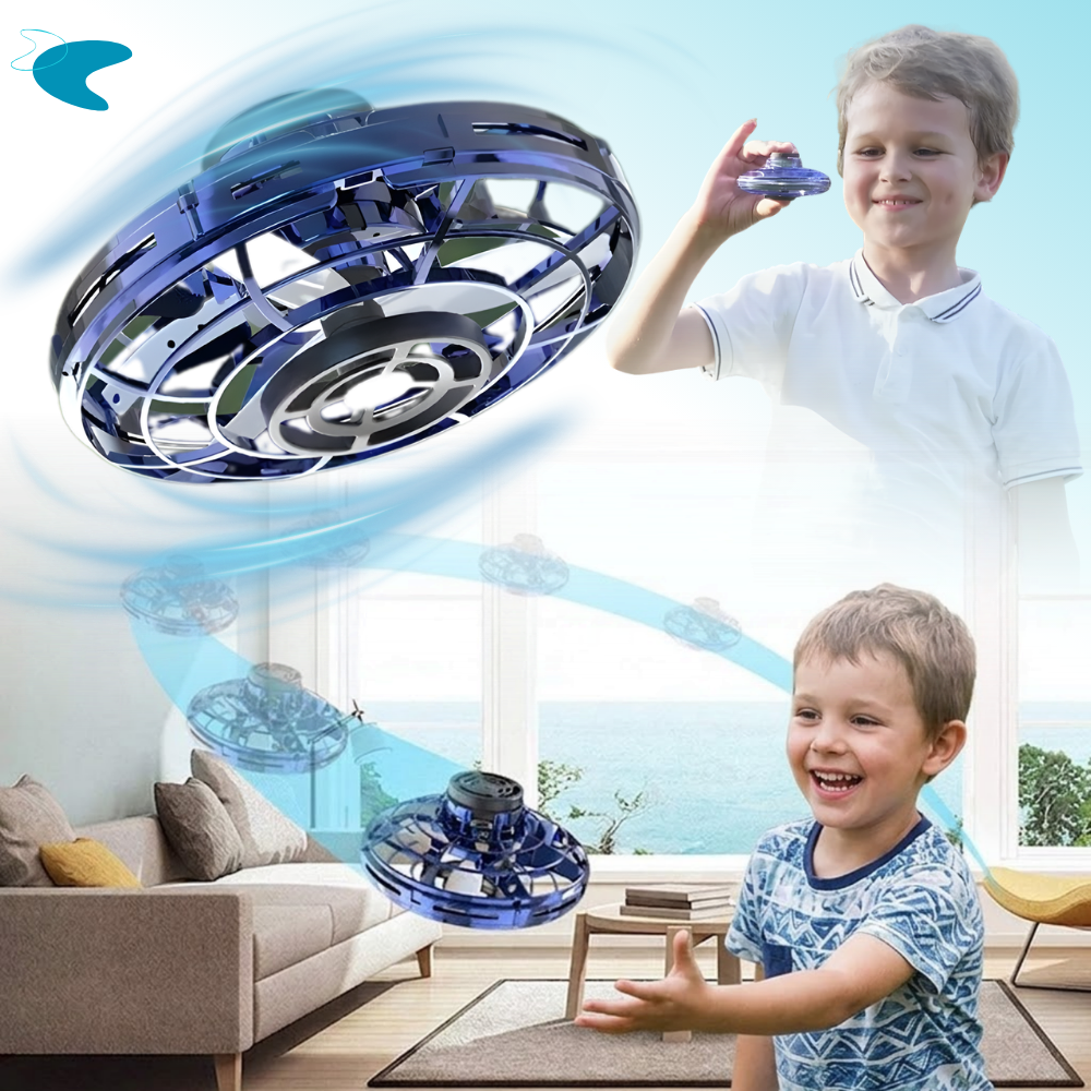 Launch The Fun UFO Mini Drone Spinner - Ozerty