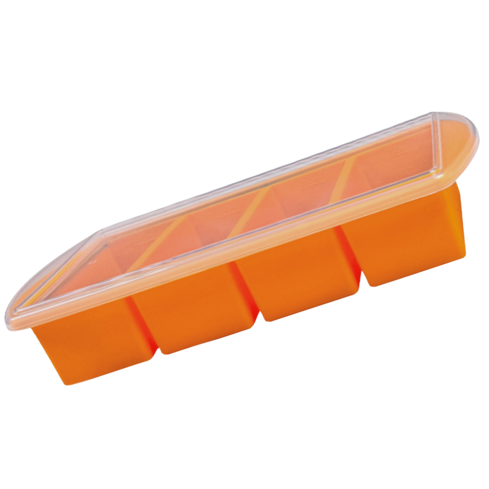 Leakproof Lid Souper Cubes -Dark Orange - Ozerty