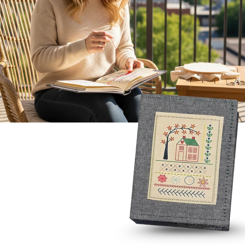 Linen Embroidery Stitch Book - Ozerty