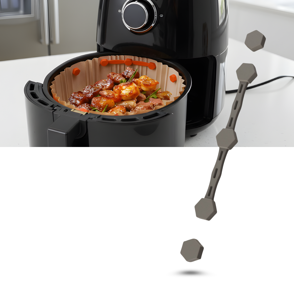 Magnetic Air Fryer Parchment Buckle - Ozerty
