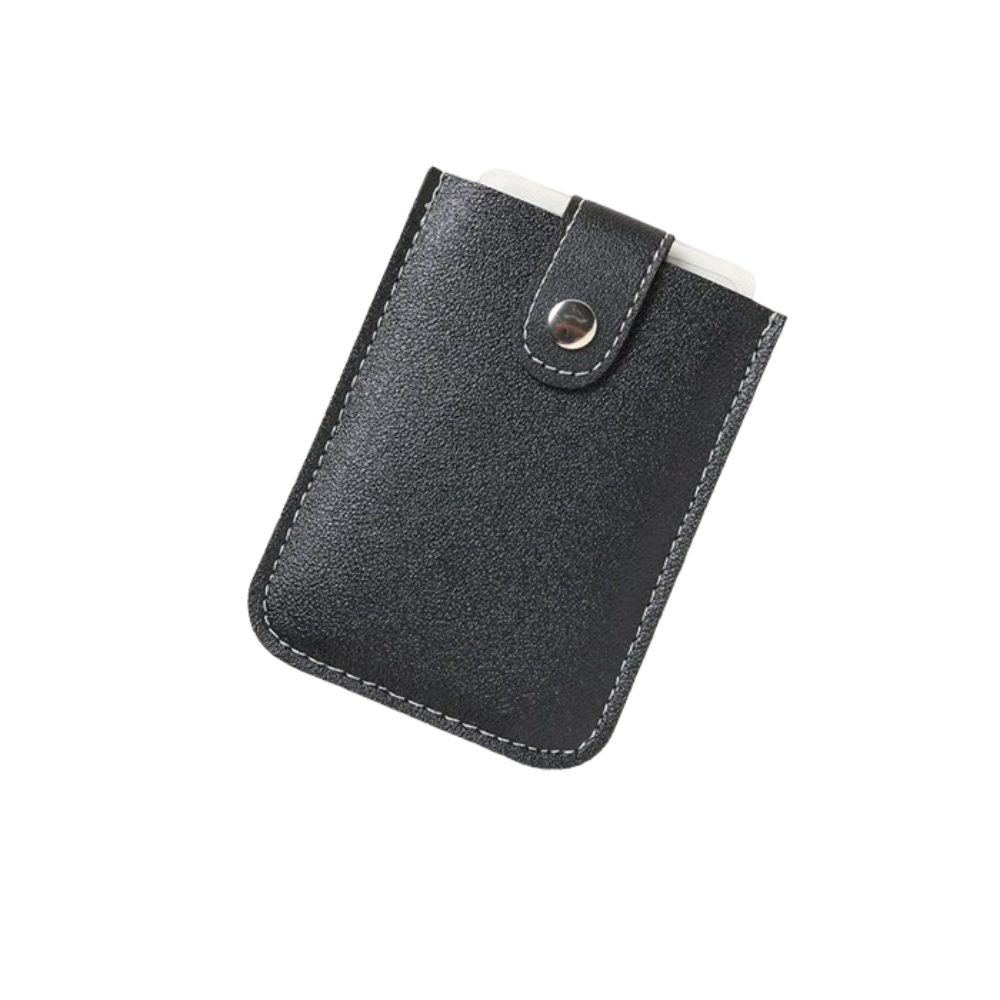 Minimalist Card Holder Wallet -Black - Ozerty