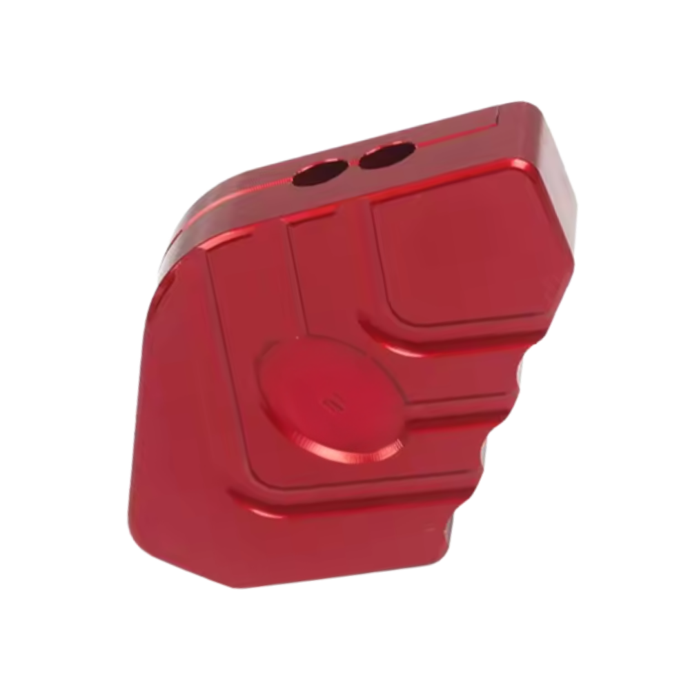 Motorcycle Alloy Kickstand Combo -Red - Ozerty