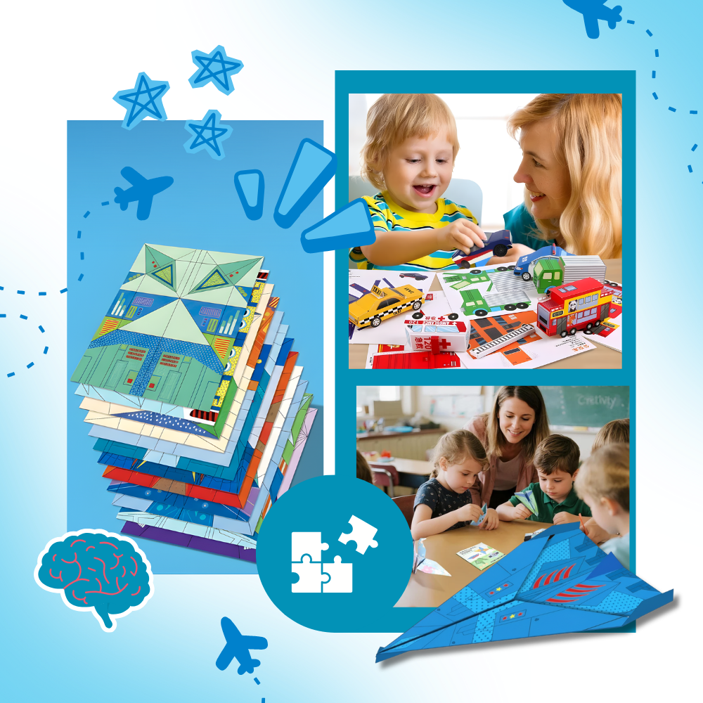 Multi-Theme Origami Book - Ozerty