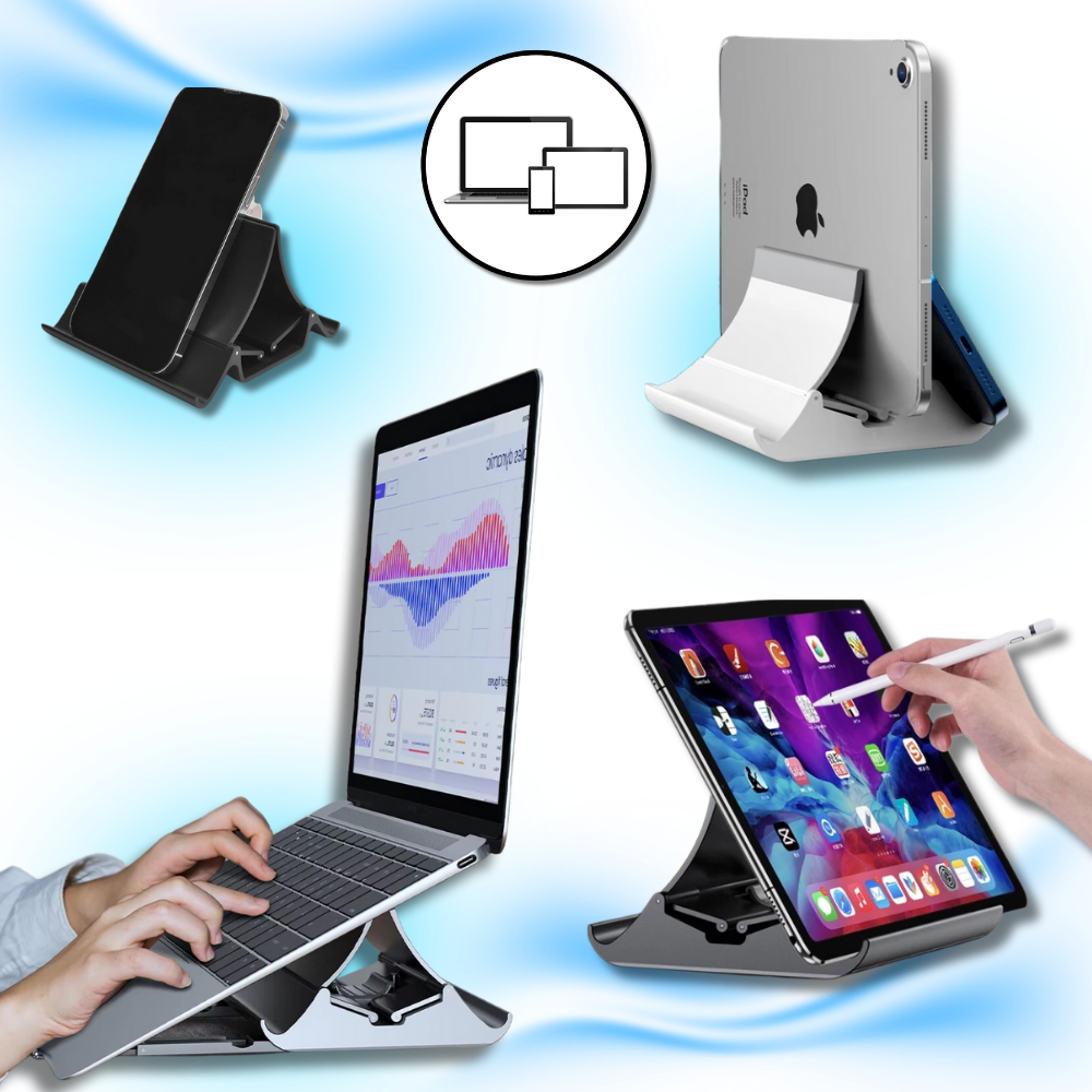 Multifunctional Stable Vertical Laptop Stand - Ozerty