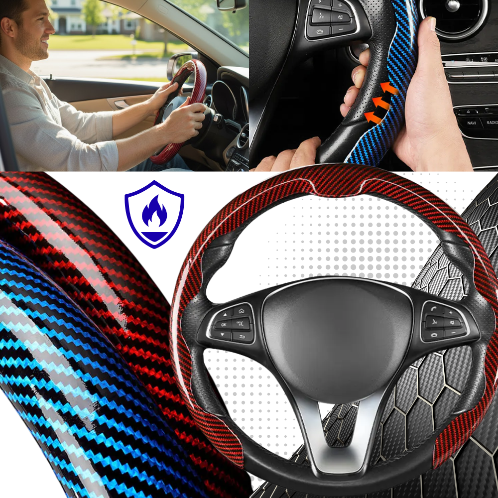 Non-Slip Steering Wheel Cover - Ozerty