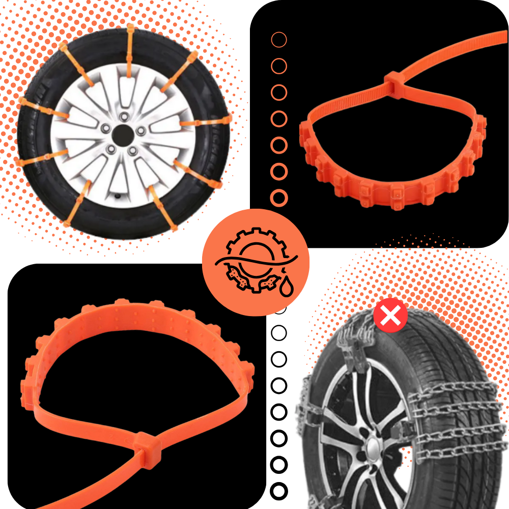 Nylon Tire Snow Traction - Ozerty