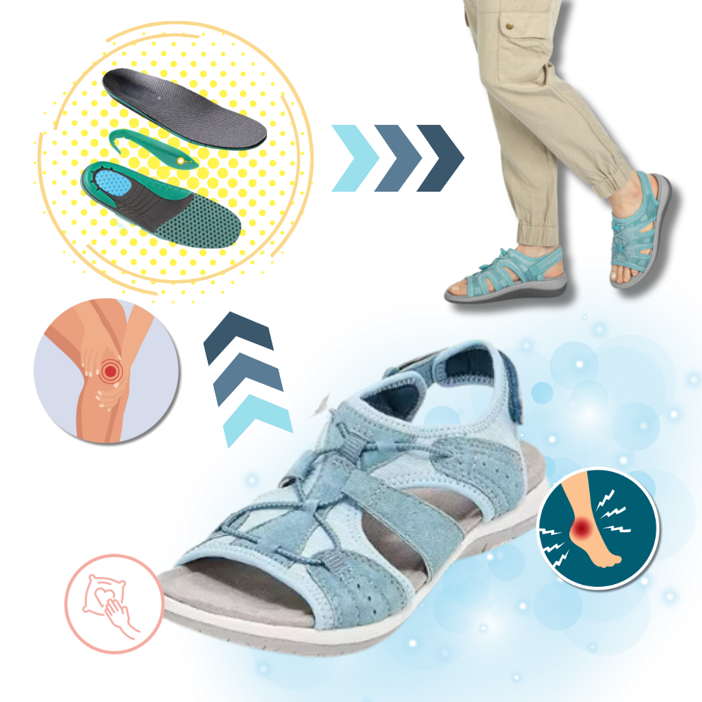 Orthotic Support Non-Slip Sandals - Ozerty