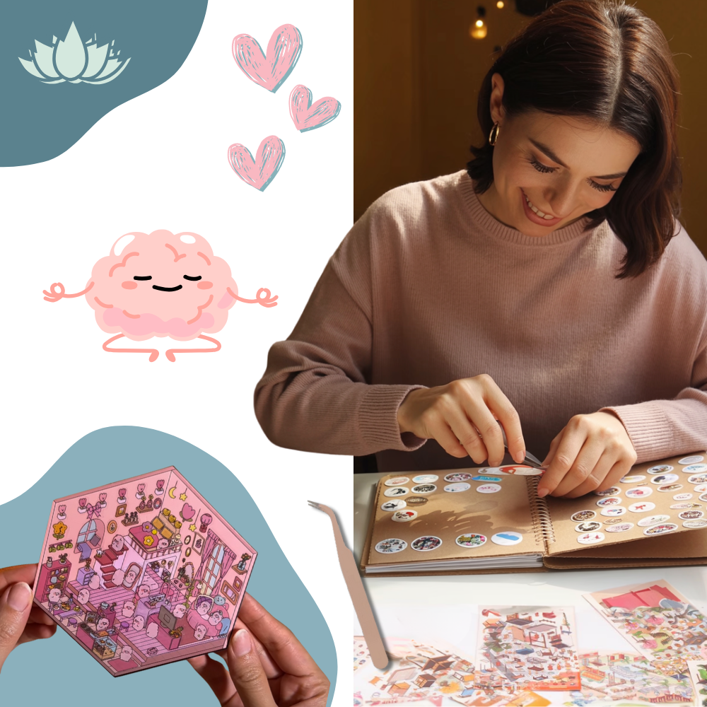 Pastel Home Tales Stickers - Ozerty