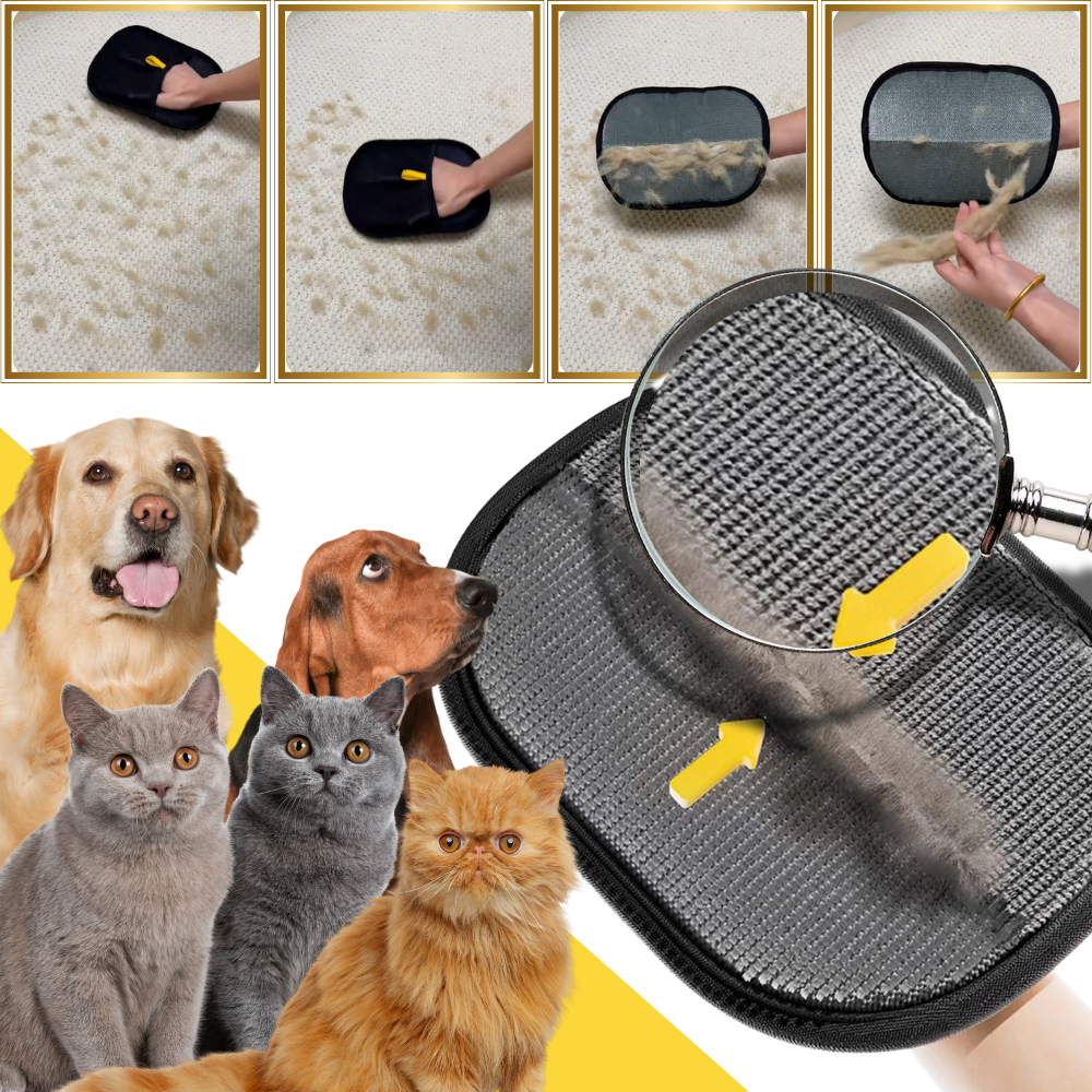 Pet Hair Remover Mitten - Ozerty