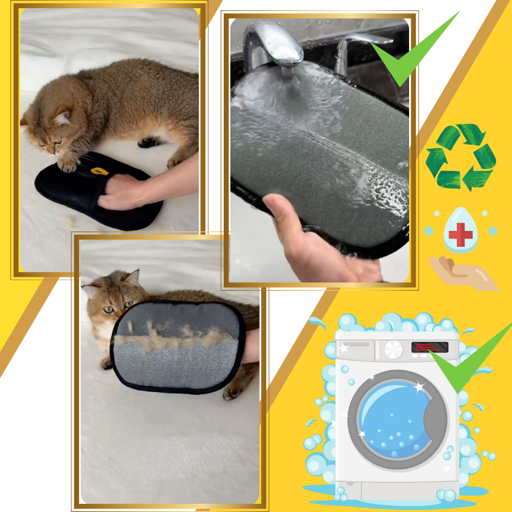 Pet Hair Remover Mitten - Ozerty