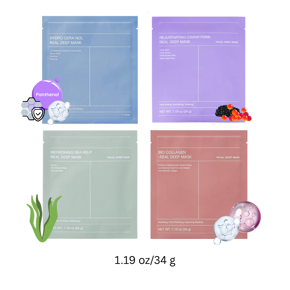 Rejuvenate & Hydrate Collagen Face Mask - Ozerty