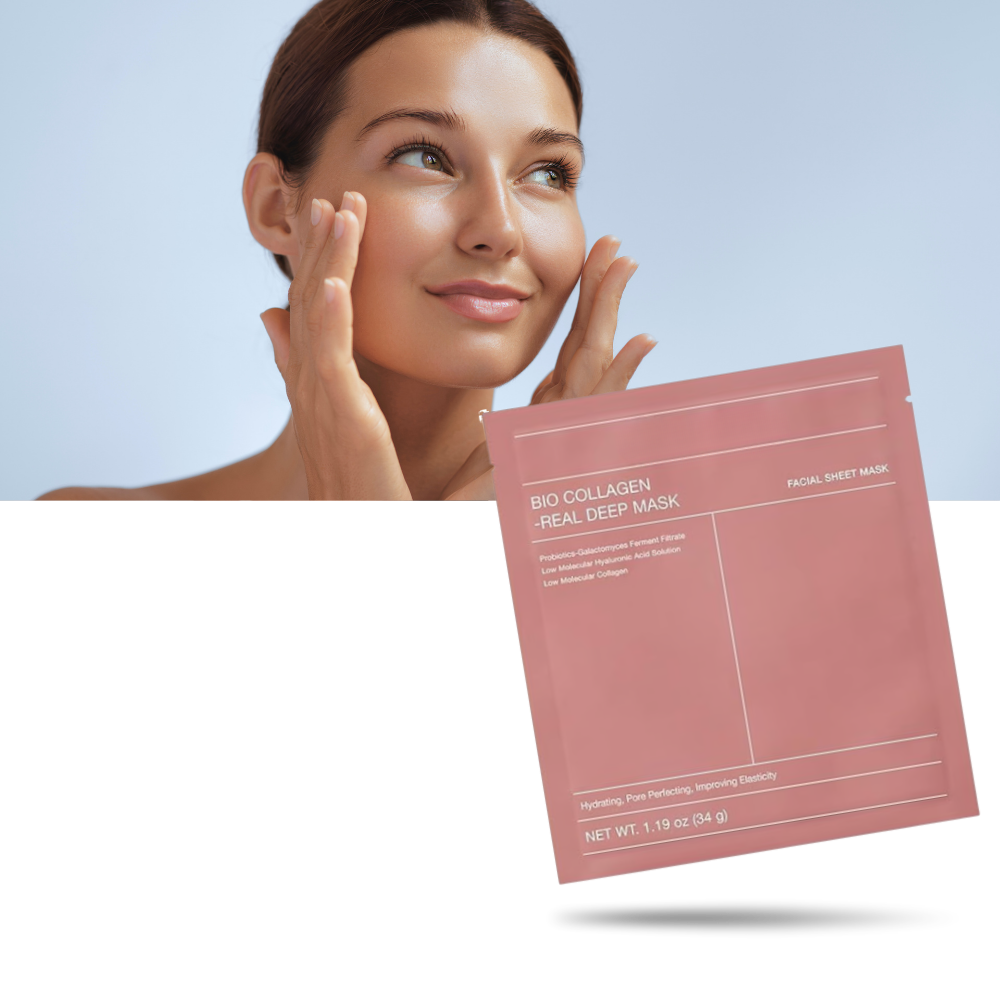 Collagen face mask | Mask pores | Hydrating facial mask