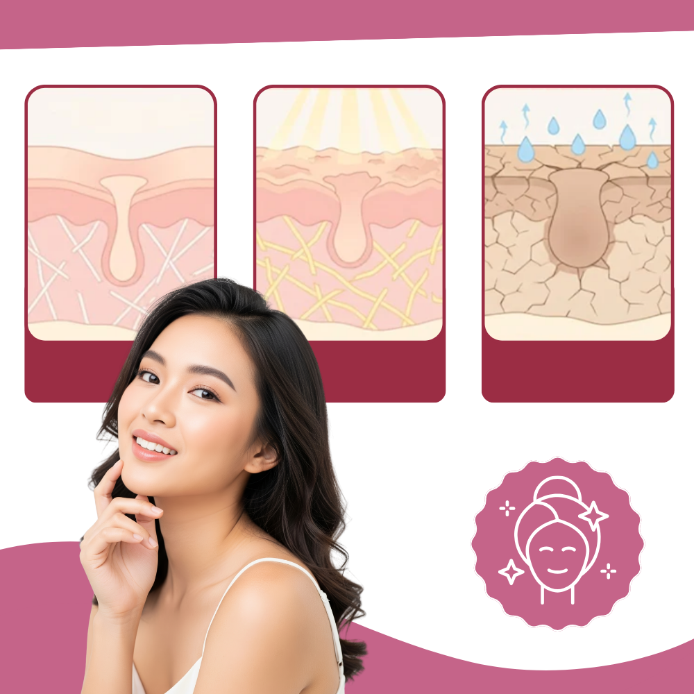 Rejuvenate & Hydrate Collagen Face Mask - Ozerty