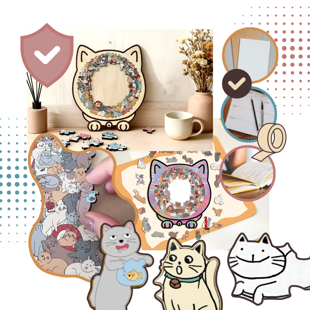 Relaxing Jigsaw Cat Puzzle - Ozerty